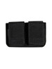 Black Nylon Belt Loop Double Speed Loader Pouch for 6 Shot .44 Mag