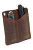 Light Brown Leather Pocket Organizer
