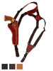 Leather Vertical Shoulder Holster for 6" Revolvers