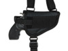 horizontal holster for shoulder pad