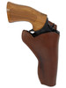 brown leather cross draw holster