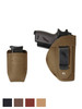 Leather Inside the Waistband Holster + Magazine Pouch for Mini/ Pocket 22 25 32 380 Pistols 