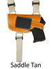saddle tan leather shoulder holster