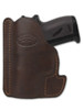 brown leather pocket holster