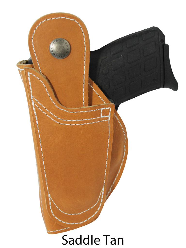 saddle tan leather 360Carry ambidextrous holster