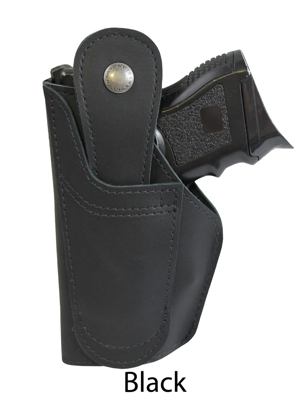 Inside the Waistband Holster for Compact 9mm .40 .45 Pistols - Barsony  Holsters