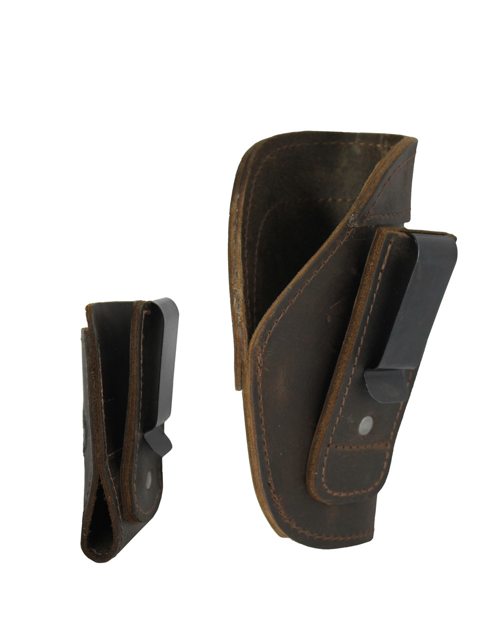 brown leather concealment holster
