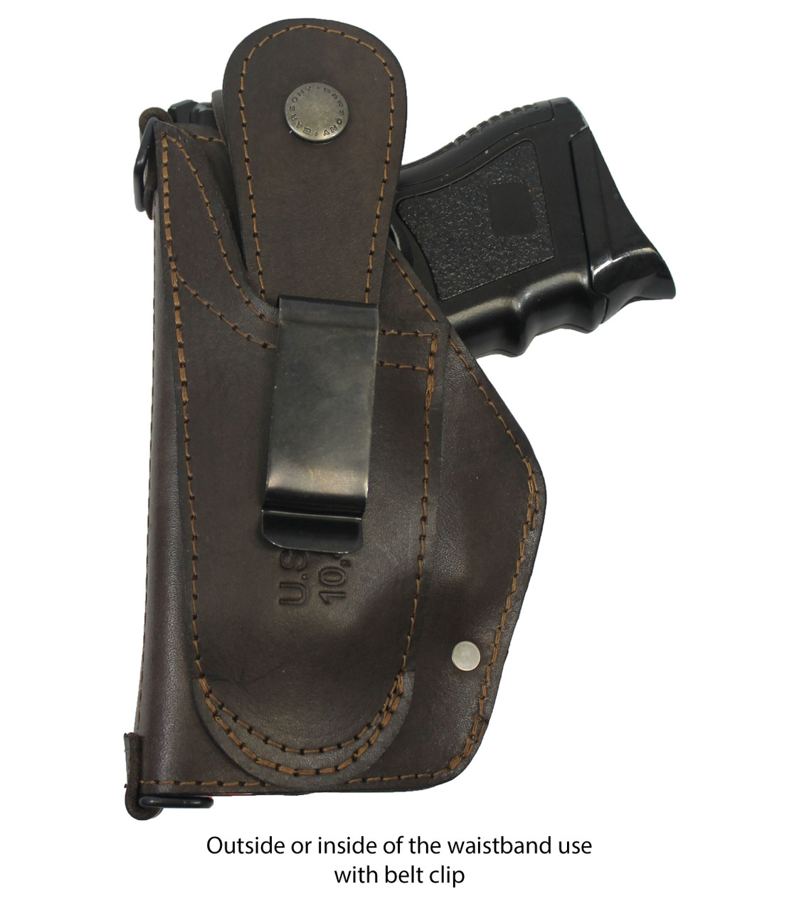 leather belt clip holster
