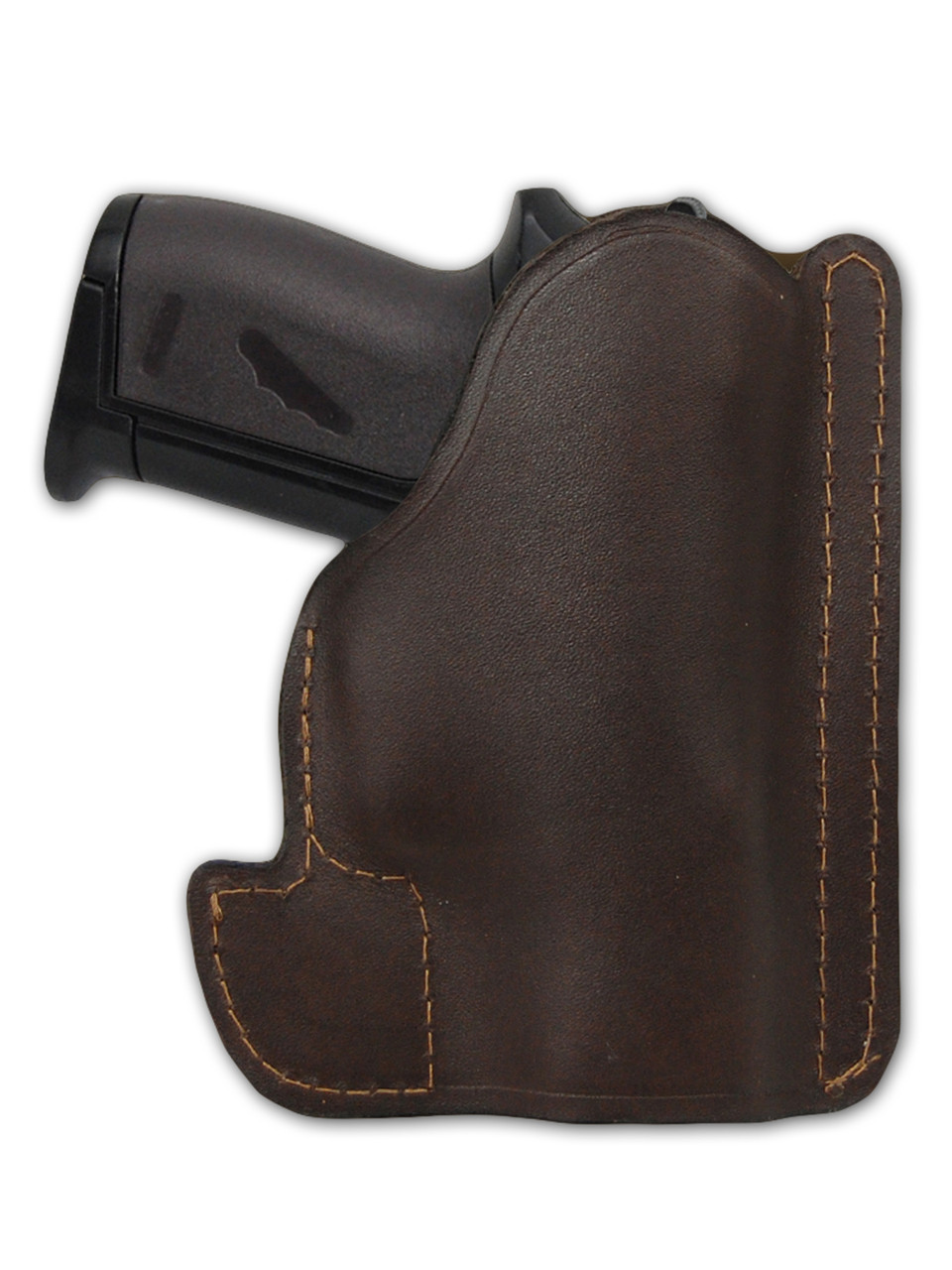 Brown Leather Pocket Holster for Beretta Jetfire Tomcat