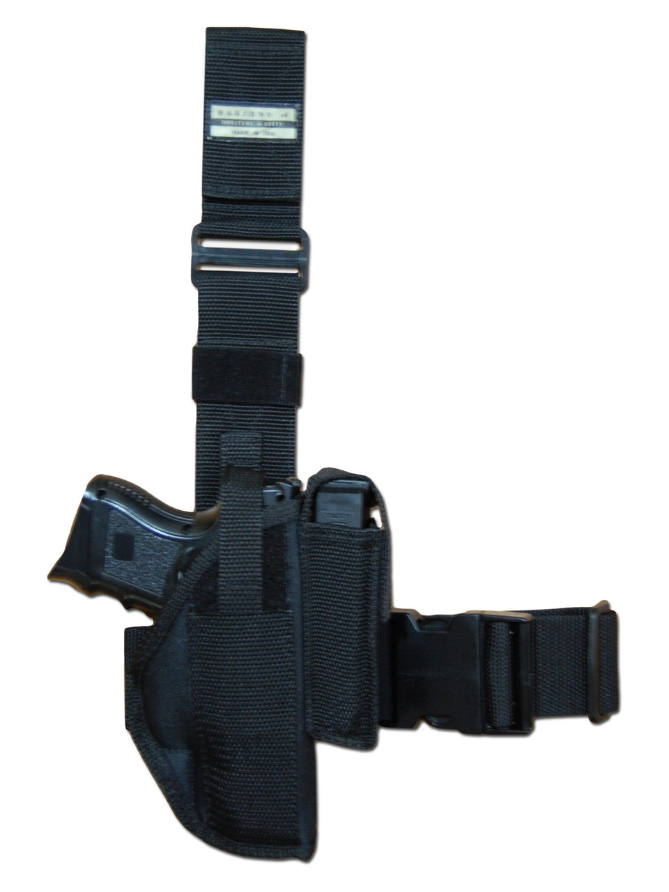 Tactical Leg Holster for Compact Sub-Compact 9mm 40 45 Pistols