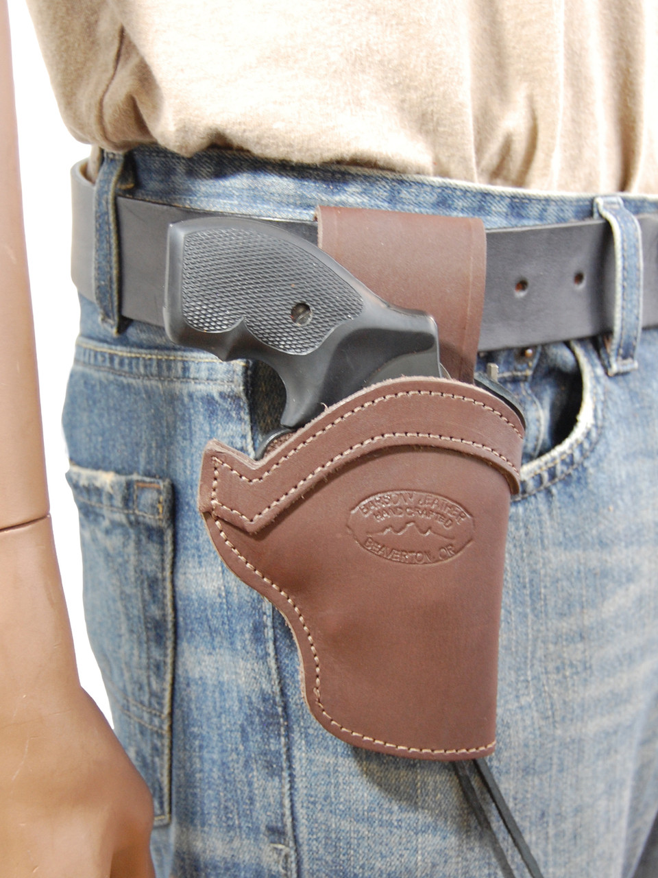leather hip holster