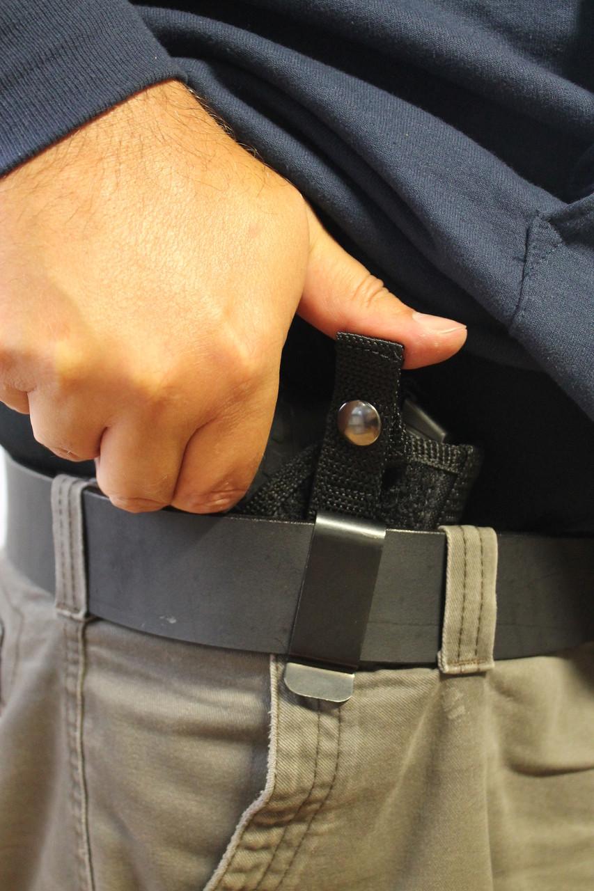 Belt clip right hand IWB holster
