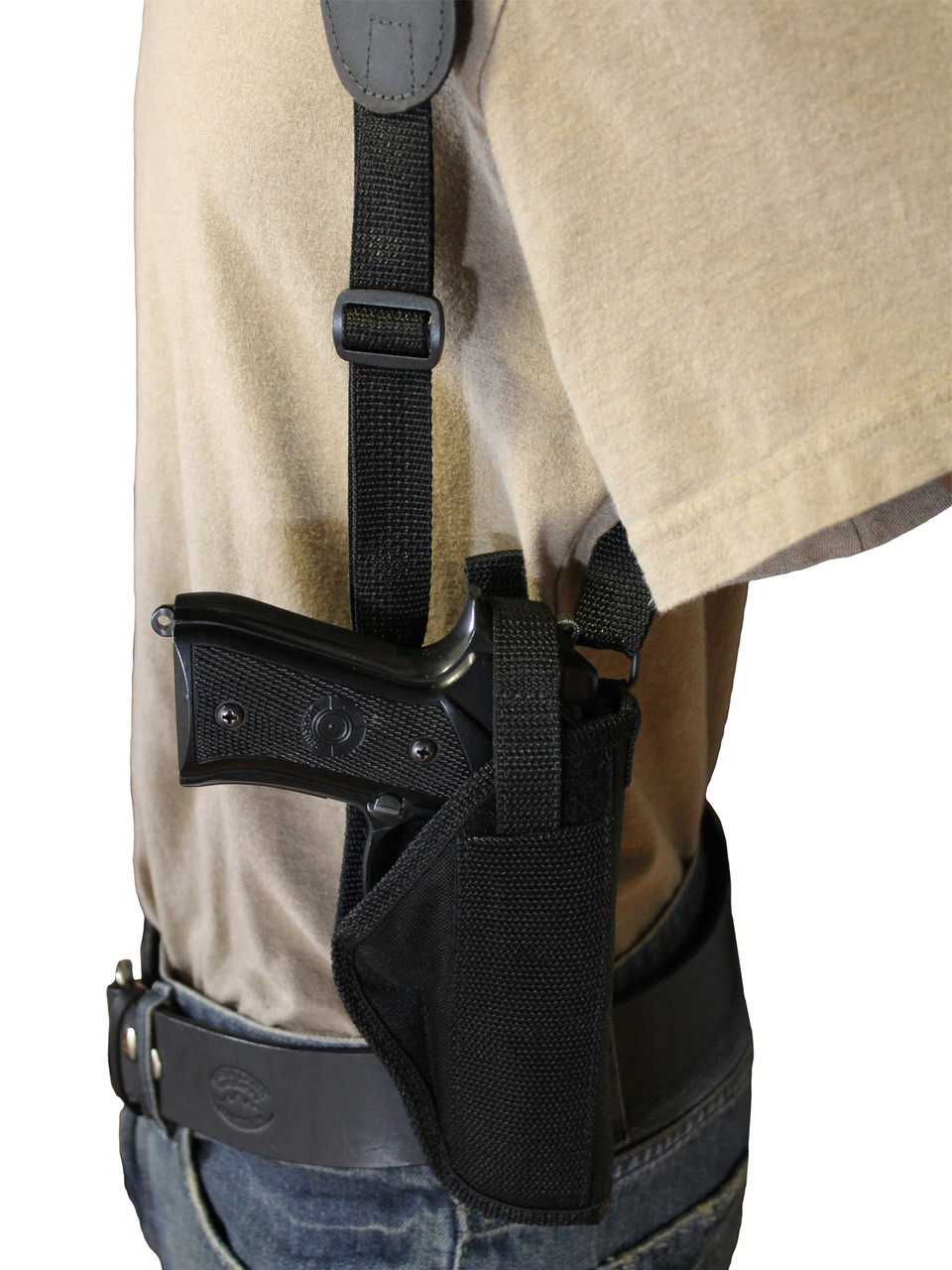 vertical concealment shoulder holster