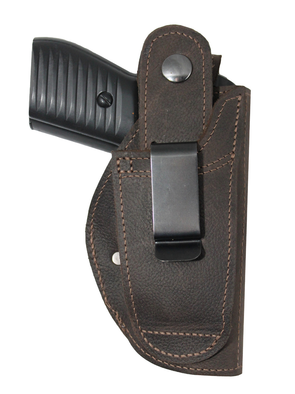 Left hand belt clip holster