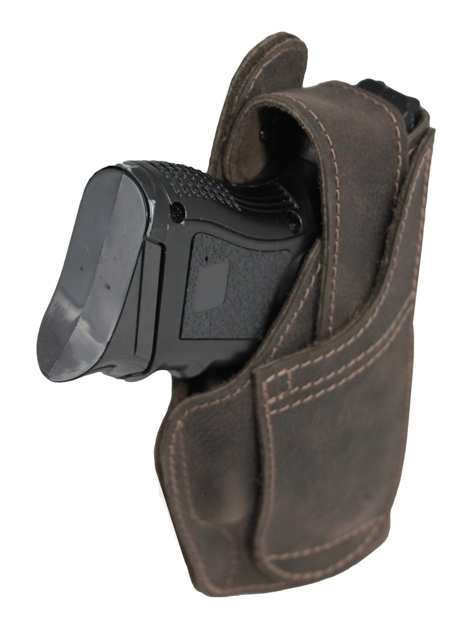 Leather Ambidextrous 360Carry Holster 12 Carry Options [IWB, OWB, Cross