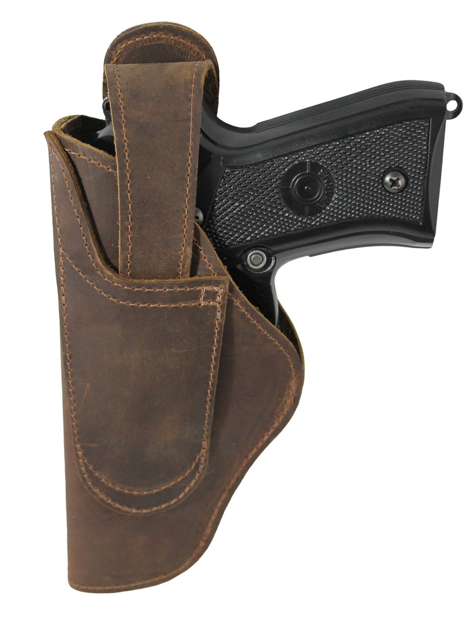 Leather Ambidextrous 360Carry Holster 12 Carry Options [IWB, OWB, Cross