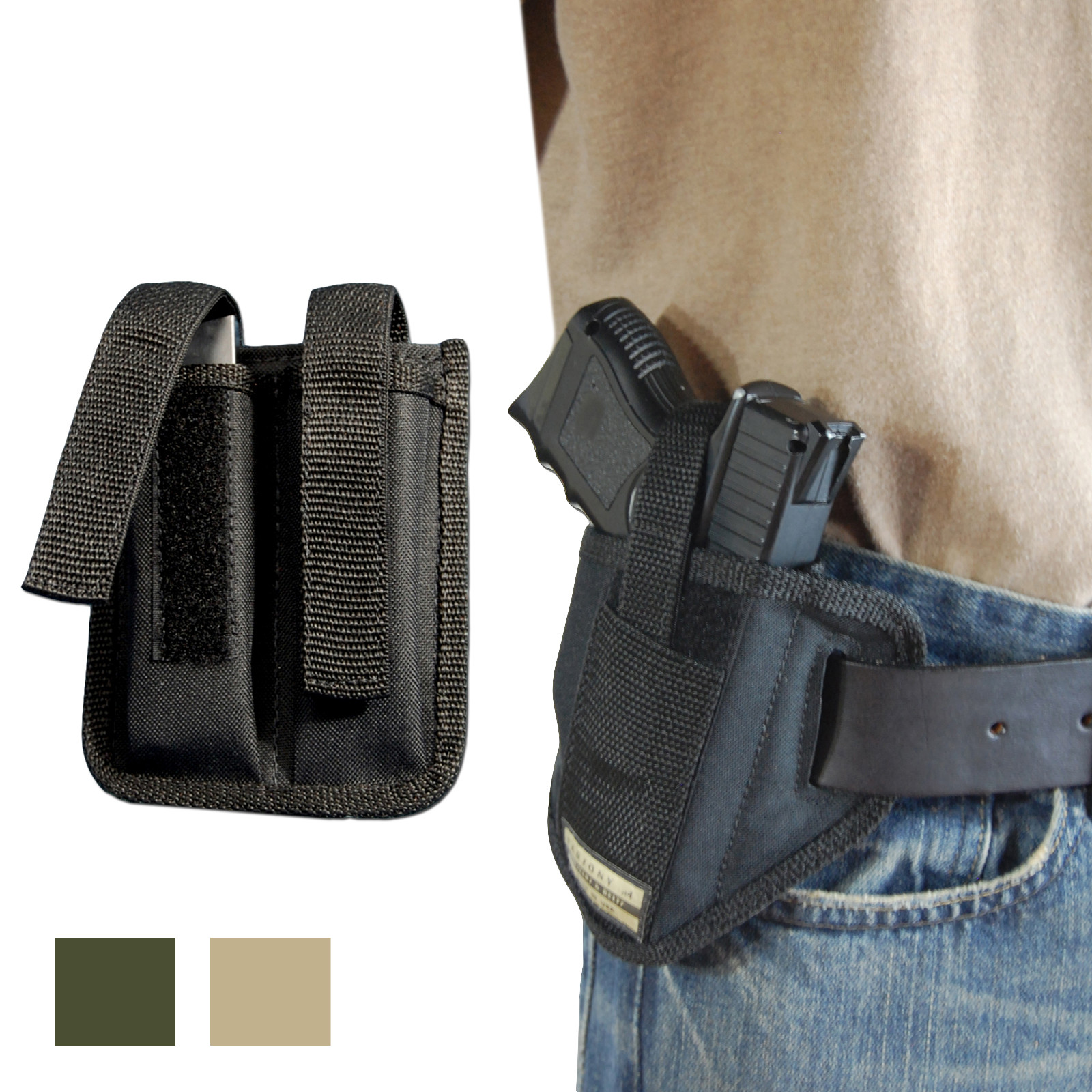Sporting Goods Hunting Keltec PF9 Nylon OWB IWB Combo Belt Holster MADE