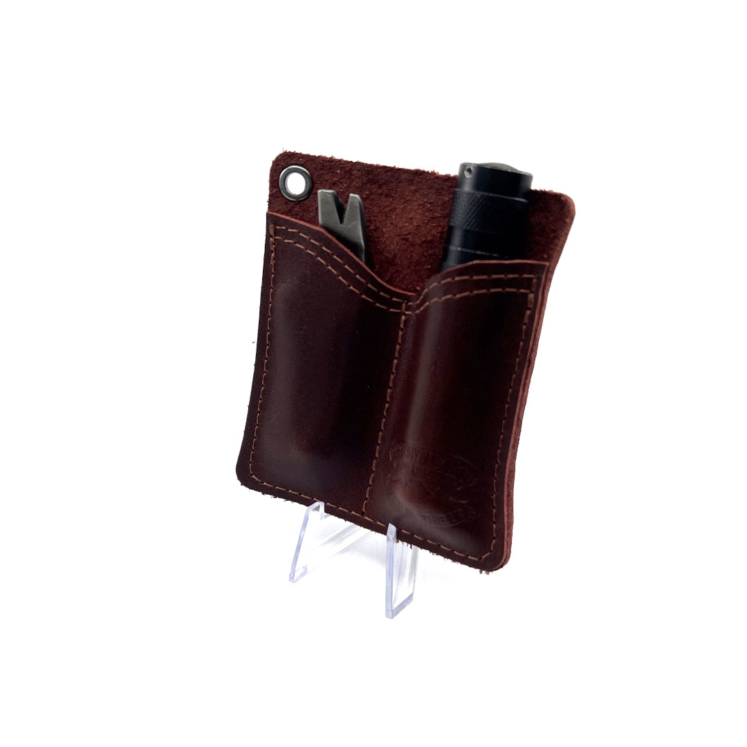 Burgundy Leather Pocket Organizer Barsony Holsters