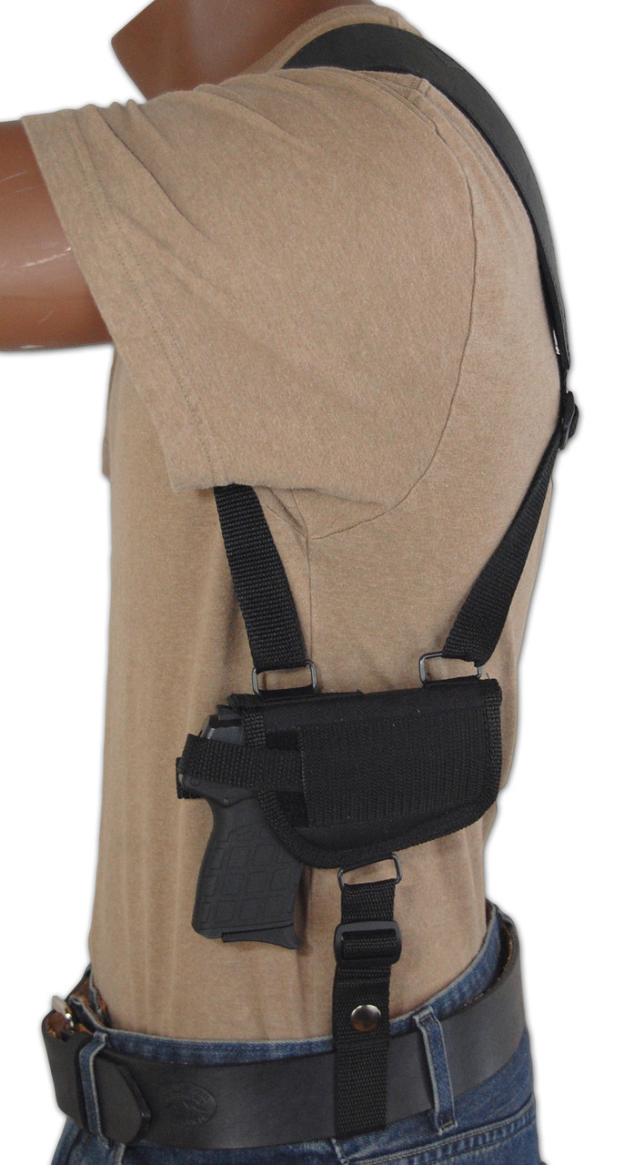 Horizontal Shoulder Holster for 380 9mm 40 45 Pistols Barsony Holsters