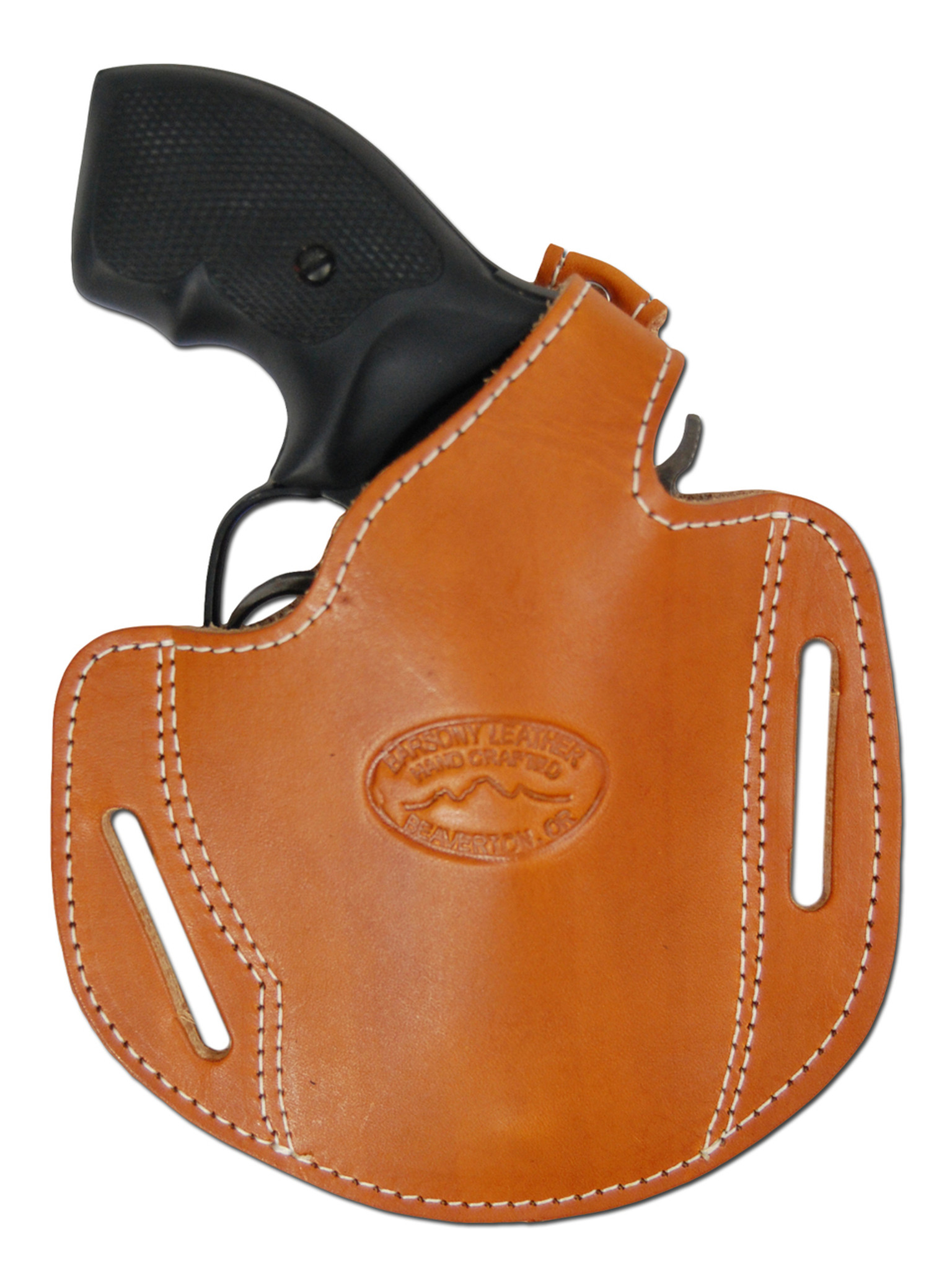 New Tan Leather Pancake Holster for .22 .38 .357 2