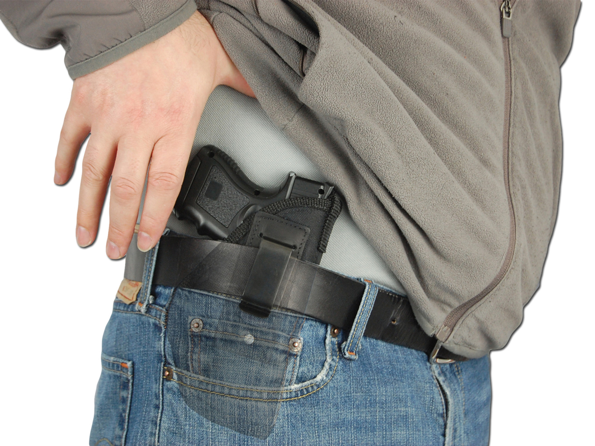 gun holster inside belt