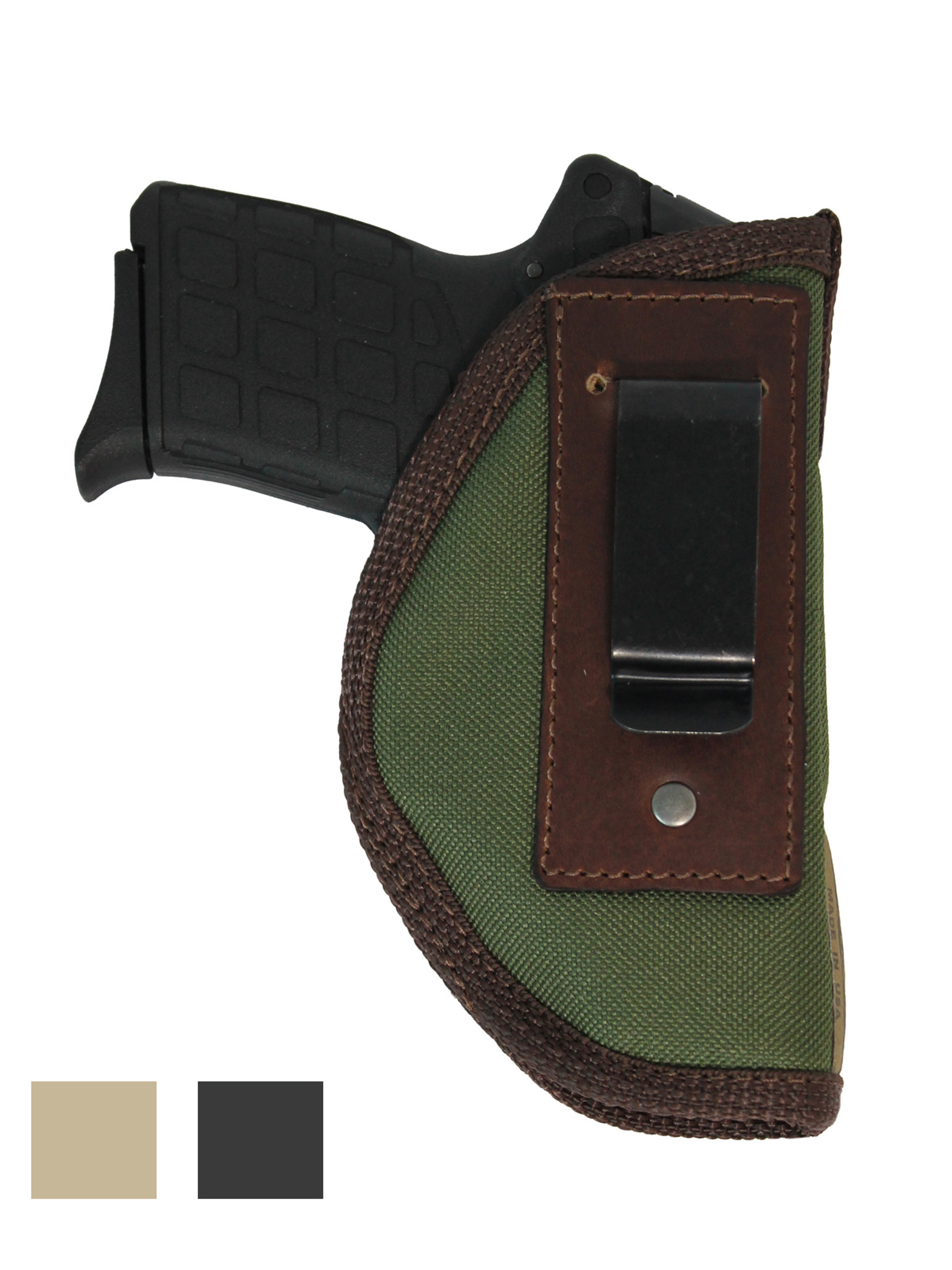 Beretta 380 Ultra-Comp 9mm 40 45 Barsony IWB Gun Concealment Holster for Kahr 