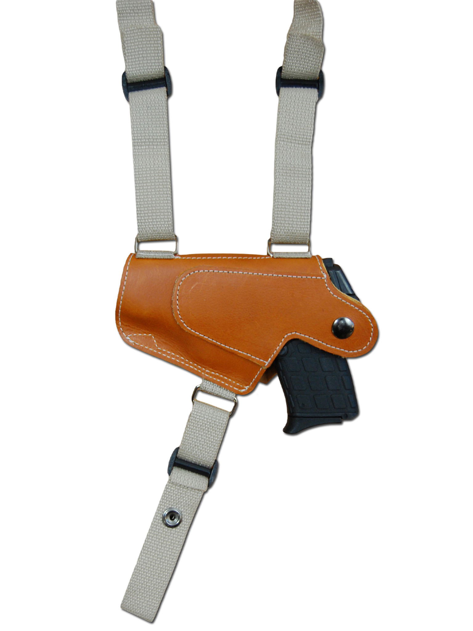 NEW Barsony Burgundy Leather Thumb Break Shoulder Holster Kimber Ruger 380 9...