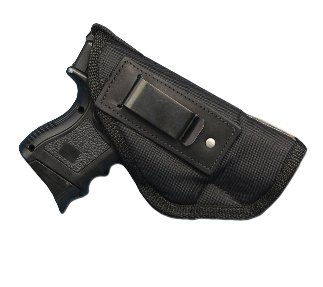 thumbnail image 2 of Barsony Desert Sand Inside The Waistband (IWB) Holster For Compact 9mm, 40, 45 Pistols 2 of 5