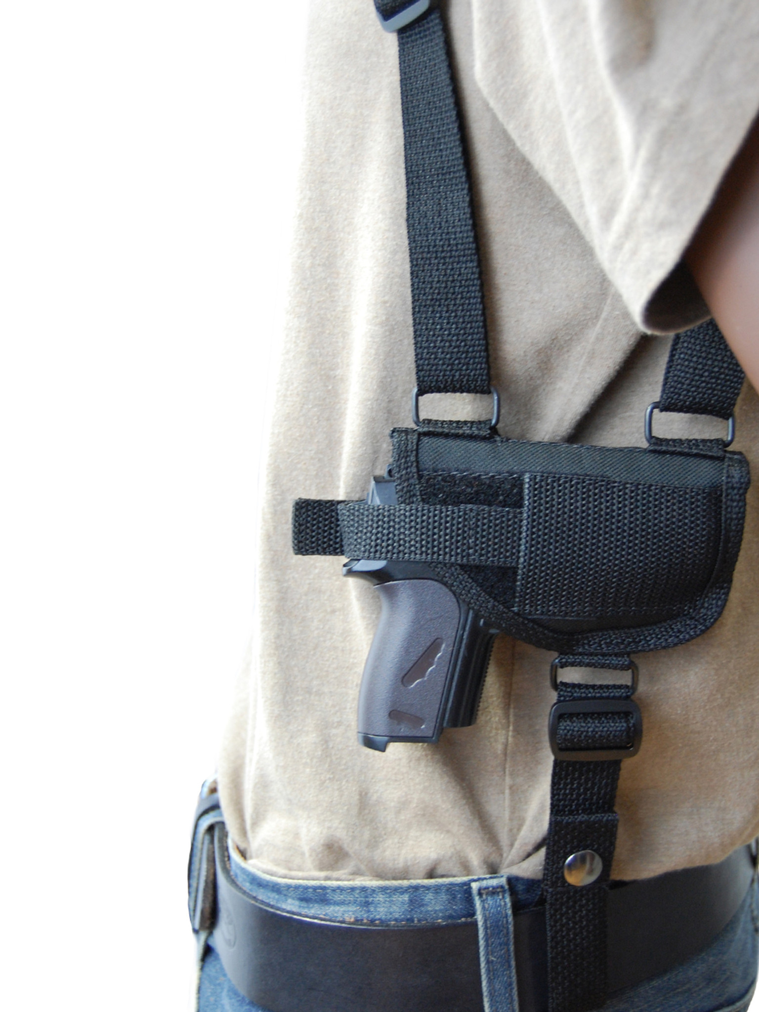 Horizontal Shoulder Holster for Mini/Pocket .22 .25 .32 .380