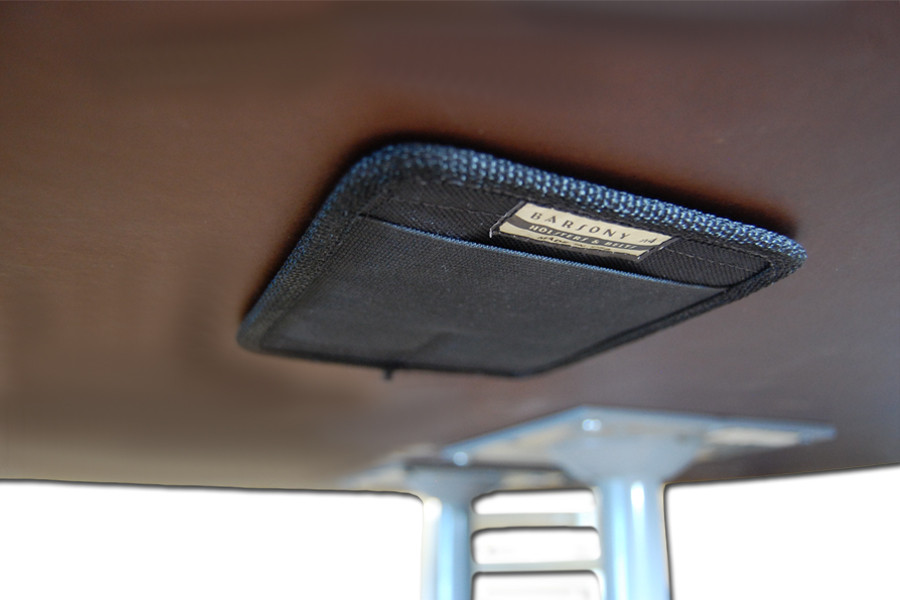 Under Desk/Dash/Bedside Hide Out Holster for Compact 9mm .40 45 Pistols