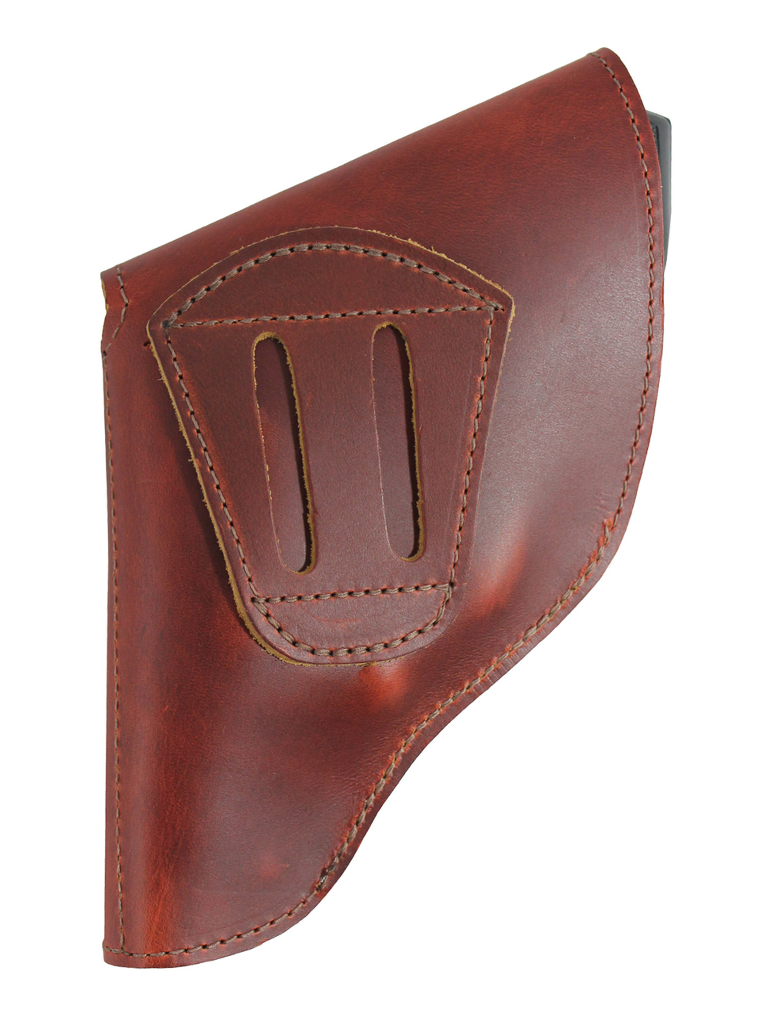 Burgundy Leather Flap Holster for Snub Nose 2