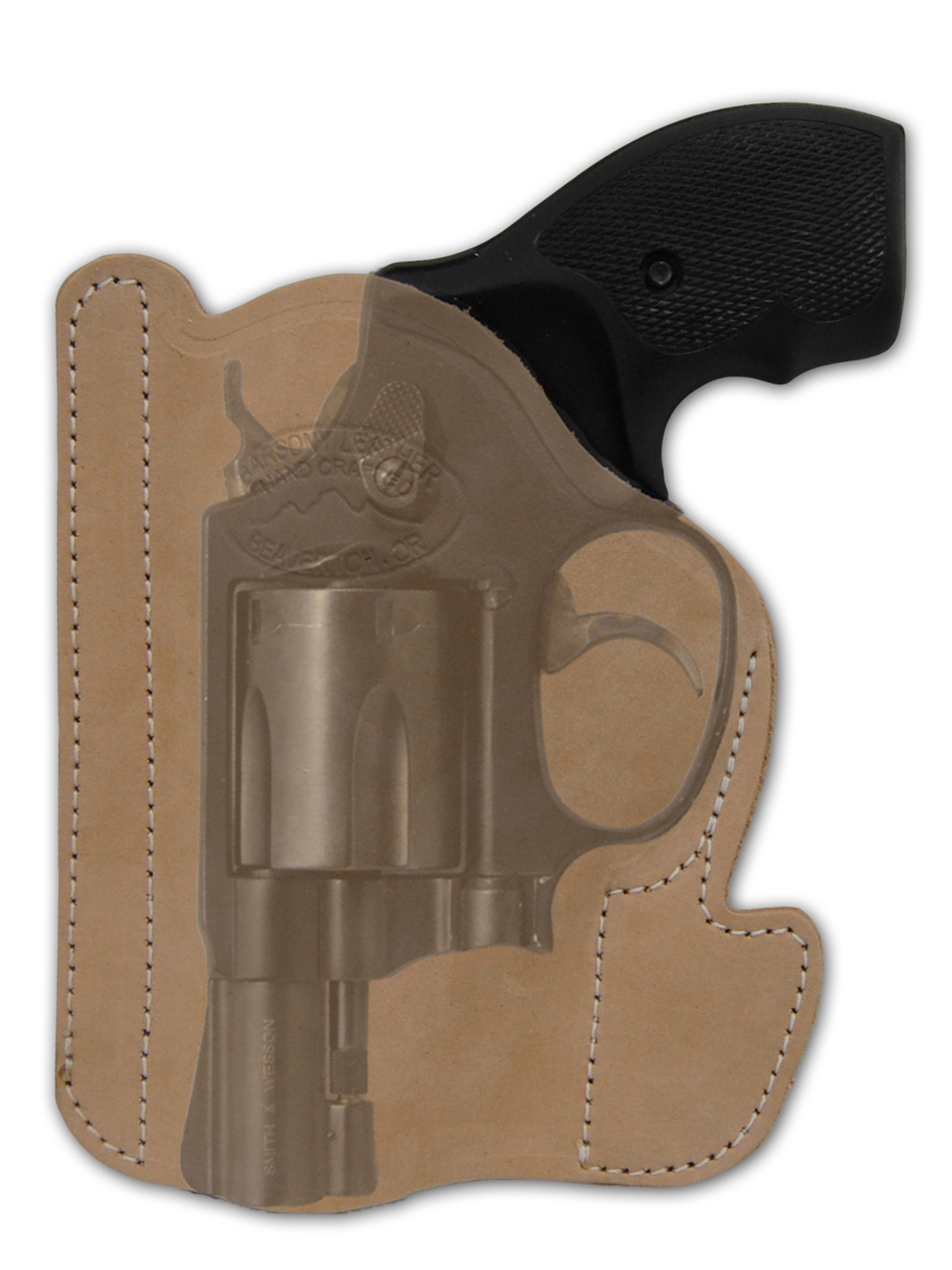 Custom Leather Holster for S&W J-Frame 2 Revolver Airlite 340PD