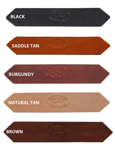 1 1/2" Heavy Duty Leather Belts for Sizes 28" - 38"