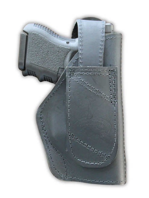 ambidextrous leather cross draw holster