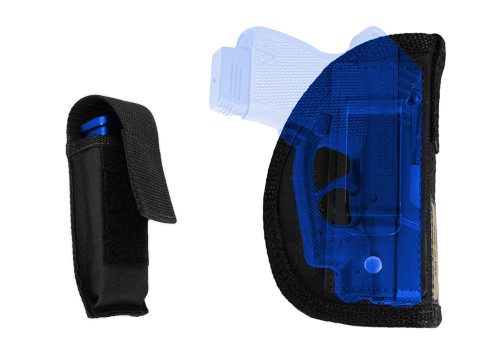 Barsony IWB Concealment Holster For Bersa & Colt Mini/Pocket Pistols – .22, .25, .380 – Made In USA (Model 67-4s)