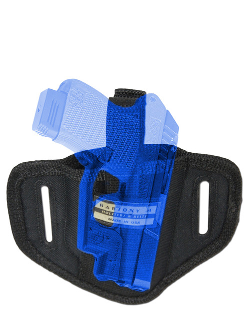 Belt Holster for Mini/Pocket .22 .25 .32 .380 Pistols with LASER