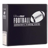 Ultra Pro 3 Football Trading Card Collectors Album Black Collection Binder