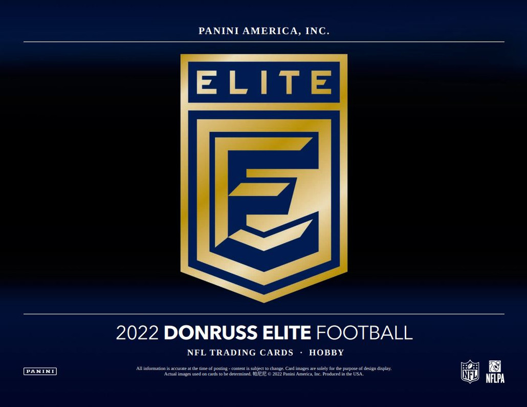 2022 Panini Donruss Elite Football