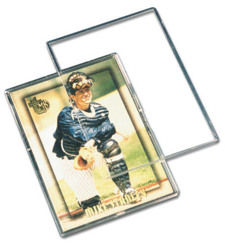Pro-Mold 50pt One-Screw Thick Trading Card Holder – Pack Of 10 With UV Protection