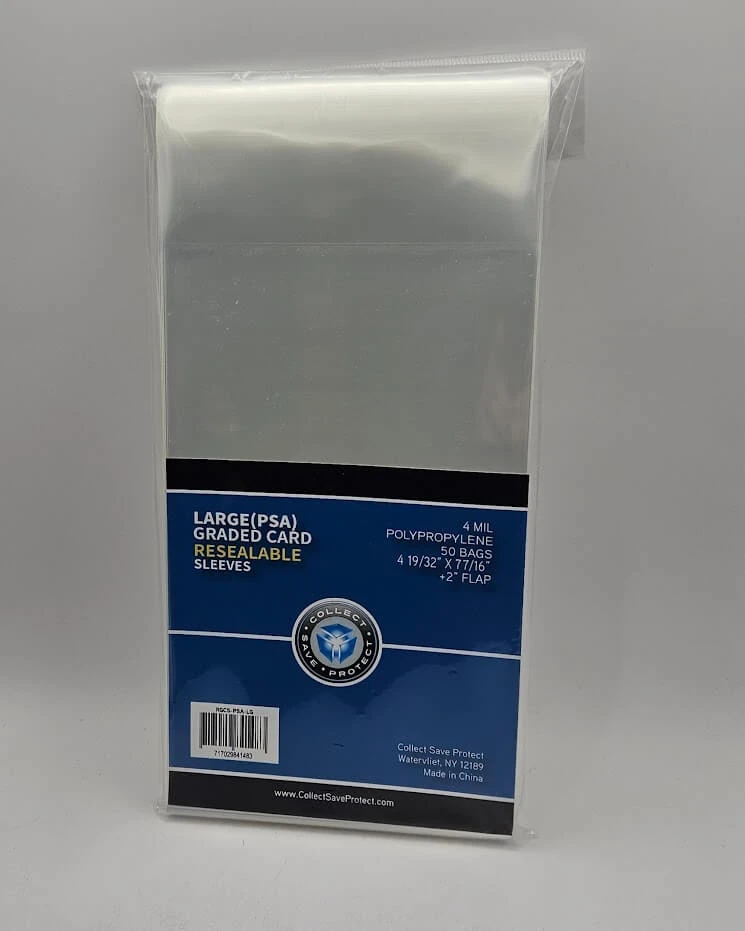 large card sleeves Jumbo L Oversized Card Sleeves