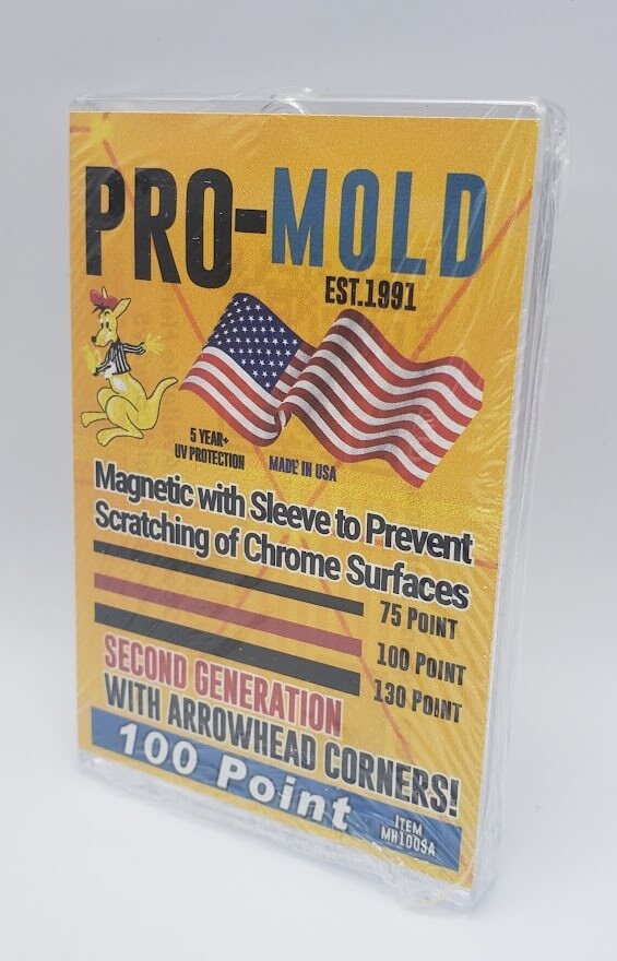 Pro Mold MH180SA 2nd Gen Magnetic Card Holders – 5 Pack With Sleeves For 180pt Cards
