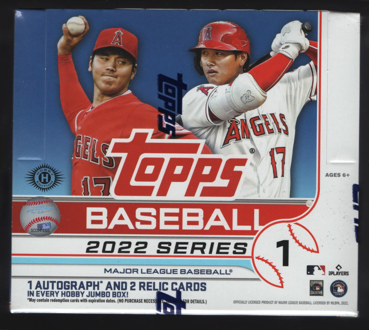 ☆大谷翔平☆ 2022 TOPPS SERIES1 BASEBALL JUMBO-