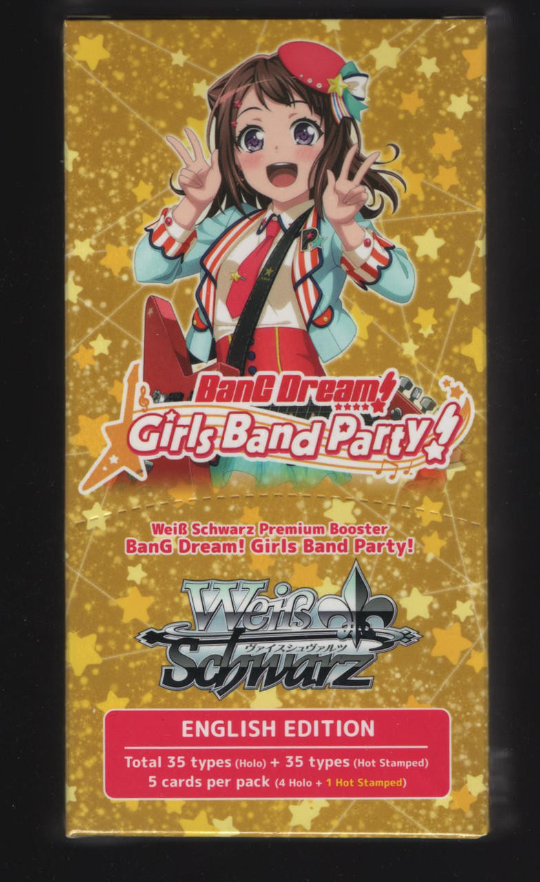 Premium Booster BanG Dream! Girls Band Party! ｜ Weiß Schwarz