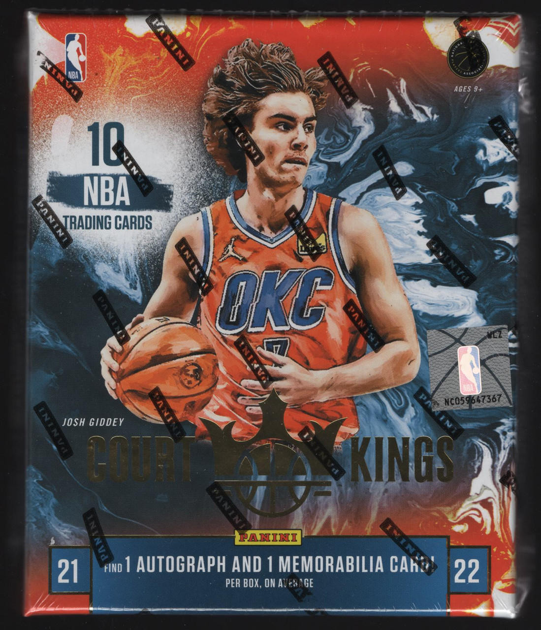 NBA 2021-22 PANINI COURT KINGS BASKETBALL HOBBY シュリンク付き未開封ボックス