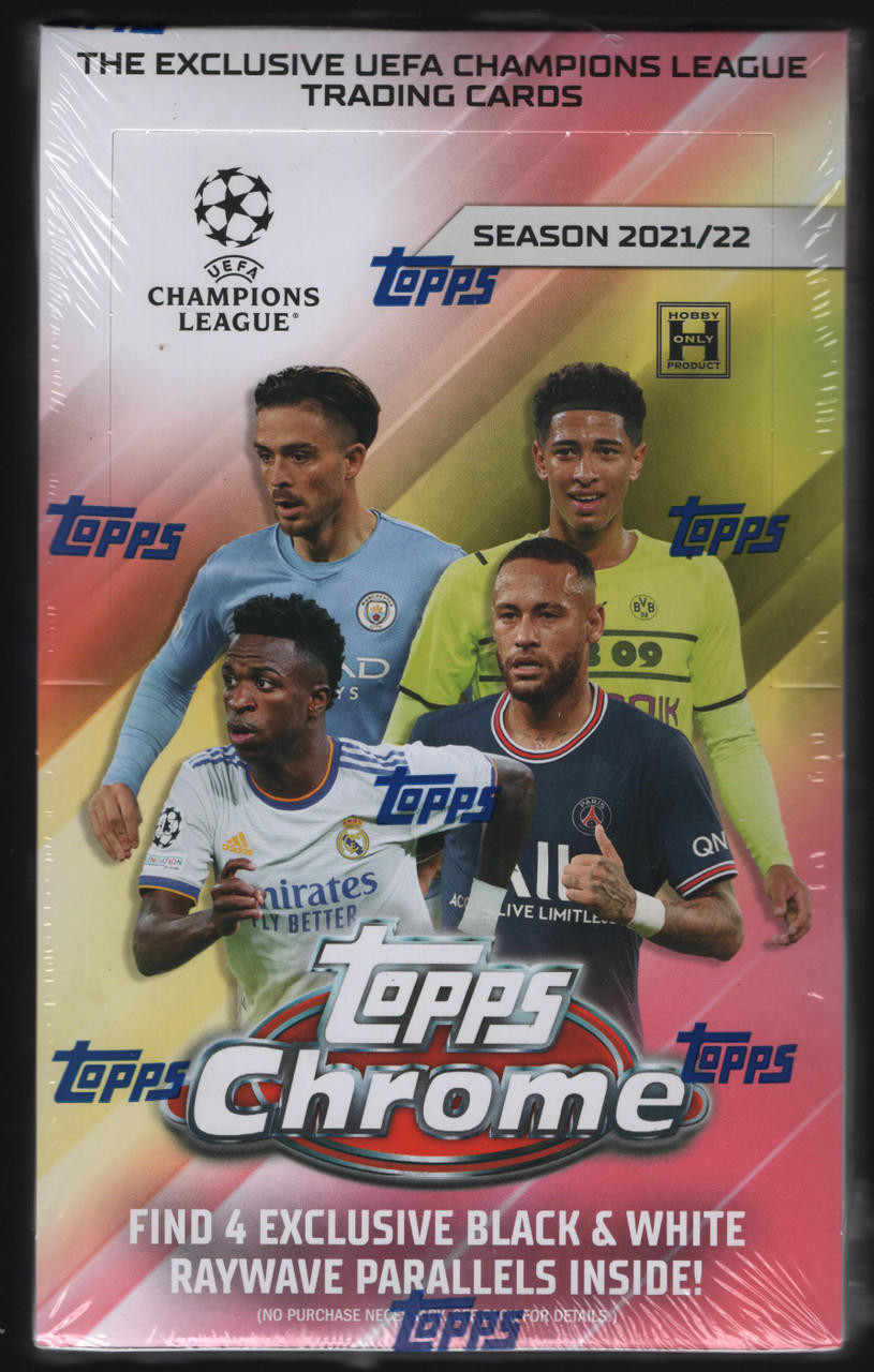 2021-22 Topps Chrome UEFA Champions League Soccer LITE Box