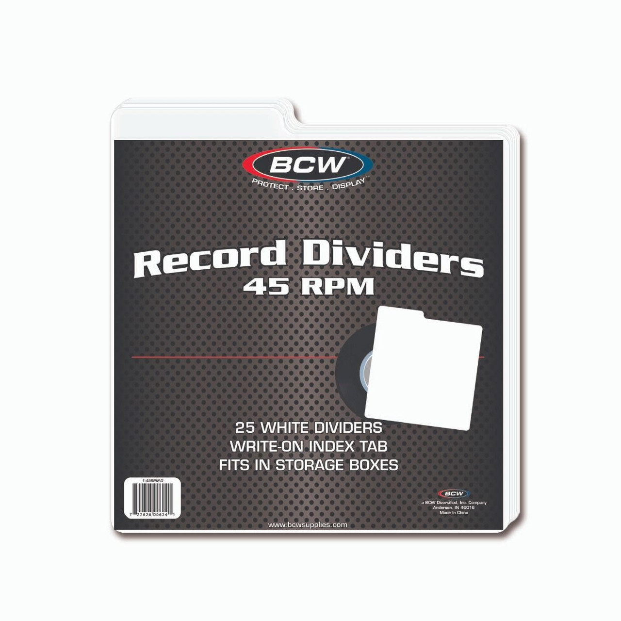 Vinyl Storage Box  33 RPM Vinyl Record Storage Box - BCW Supplies