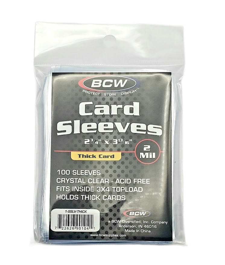 BCW Card Sleeves (Thick) BCW Card Sleeves (Thick)