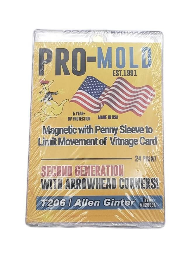 magnetic card holder with penny sleeve Amazon.com: Box(25) Pro-Mold 35pt. Magnetic One Touch Card Holders Holds  Sleeved Card MH35S : Toys & Games main image 1