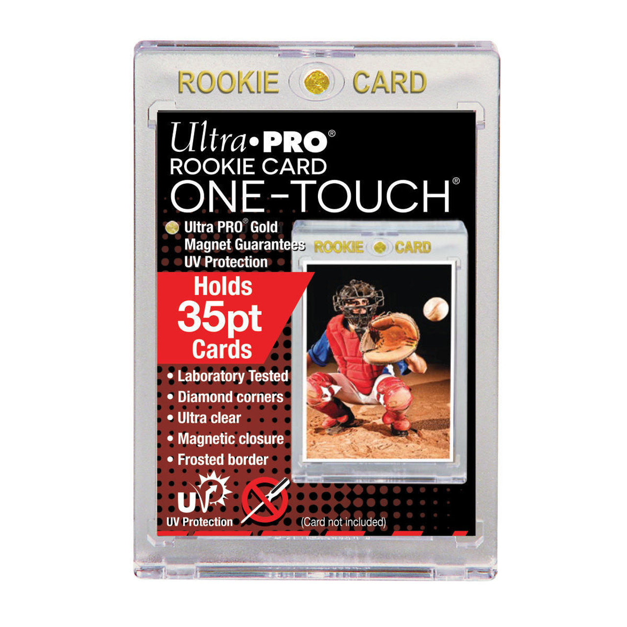 Ultra Pro 35pt Rookie Gold One-Touch Magnetic Trading Card