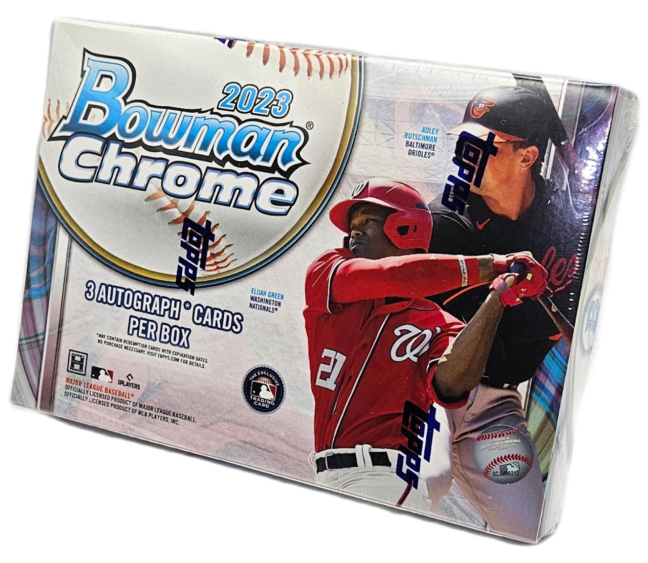 2023 Bowman Chrome HTA Choice Baseball Hobby Box